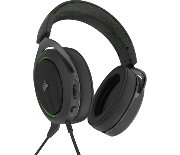 Corsair HS50 PRO Stereo Green - 519079 - zdjęcie 4